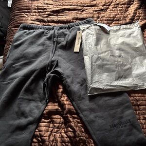 Fear of God Essentials Black Sweatpants